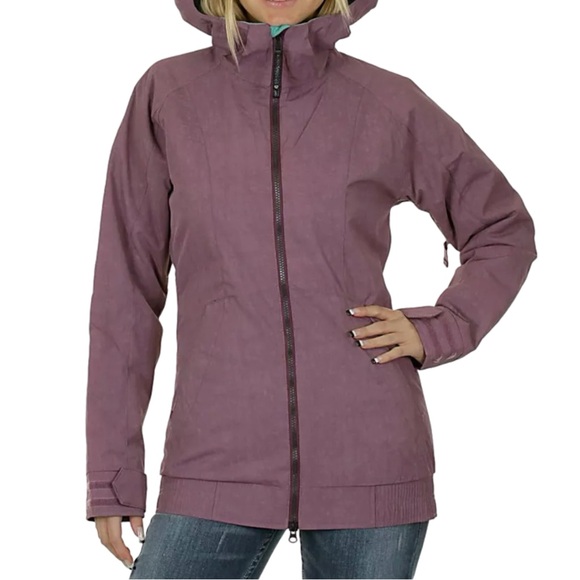 Burton Jackets & Blazers - BURTON The White Collection Dryride Hot Tottie Snow Jacket Waterproof Insulated